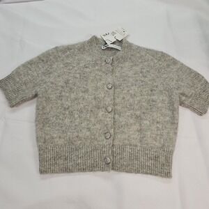 Zara Gray Women's Cardigan Sweater